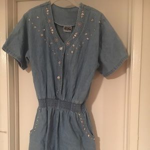 Vintage short romper!
